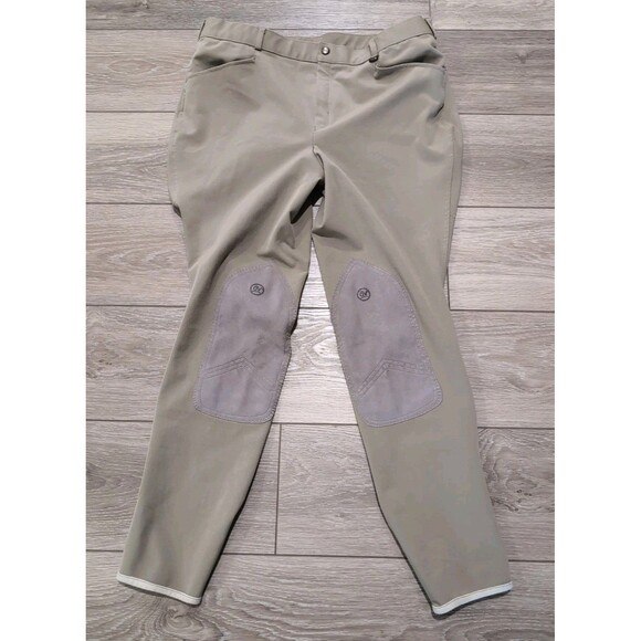 Ovation Pants - OVATION RIDING PANTS WOMEN'S SZ 36 STRETCH EQUESTRIAN/HORSE KNEE PATCH EUC